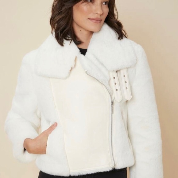 MOTF furry jacket. Great find and brand new. - Picture 5 of 6